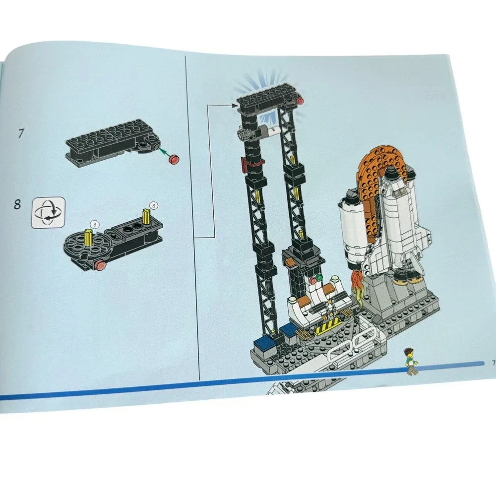 LEGO Creator 31142 Instructiont Manual Space Roller Coaster 3-in-1 White 2023